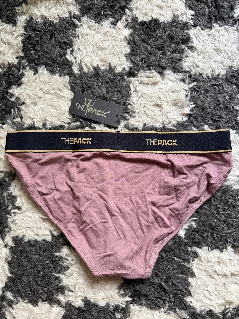 NWT Men’s Brief in Mauve - Low Rise Viscose Underwear